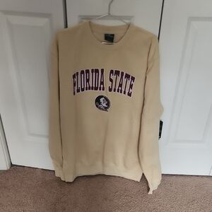 Florida State Men's Crewneck Sweater - Cream